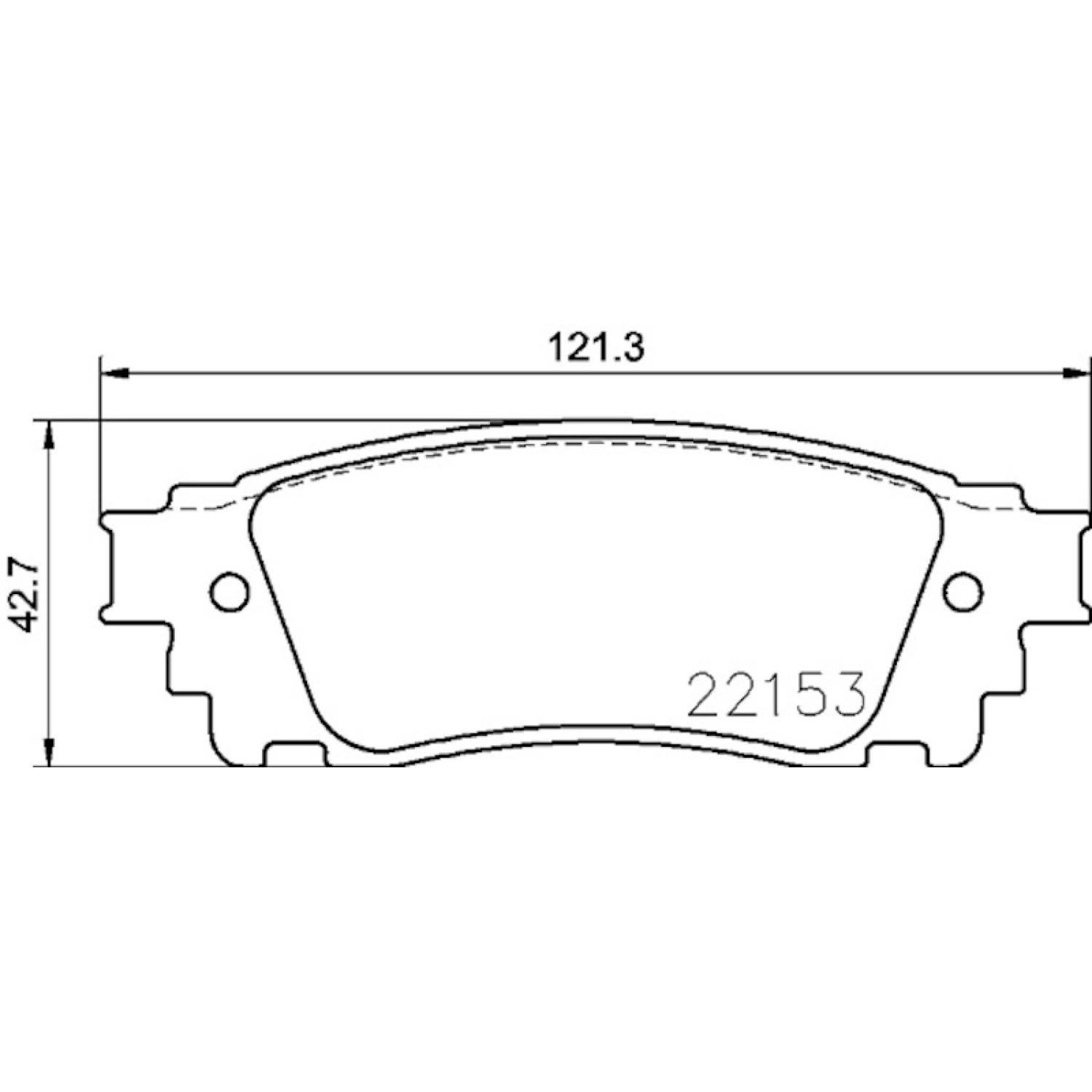 Hella Pagid 355024631 - Disc Brake Pad Hella Pagid 355024631 Disc Brake Pad product image 1 of 1