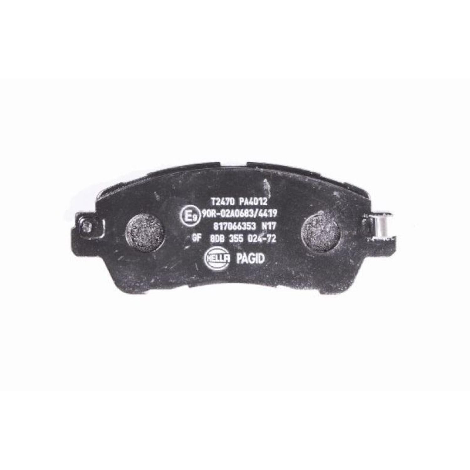 Hella Pagid 355024721 - Disc Brake Pad Hella Pagid 355024721 Disc Brake Pad product image 1 of 4