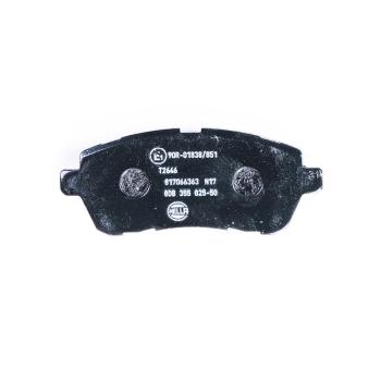 Hella Pagid 355025501 Disc Brake Pad product image 1 of 3