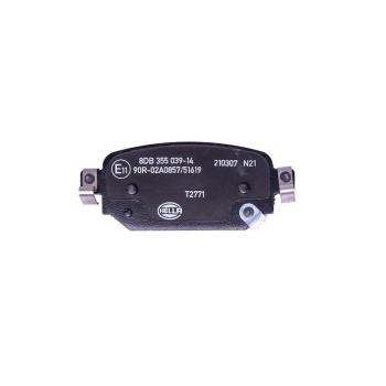 Hella Pagid 355039141 Disc Brake Pad product image 2 of 4