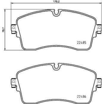 Hella Pagid 355039321 - Disc Brake Pad Hella Pagid 355039321 Disc Brake Pad product image 4 of 4