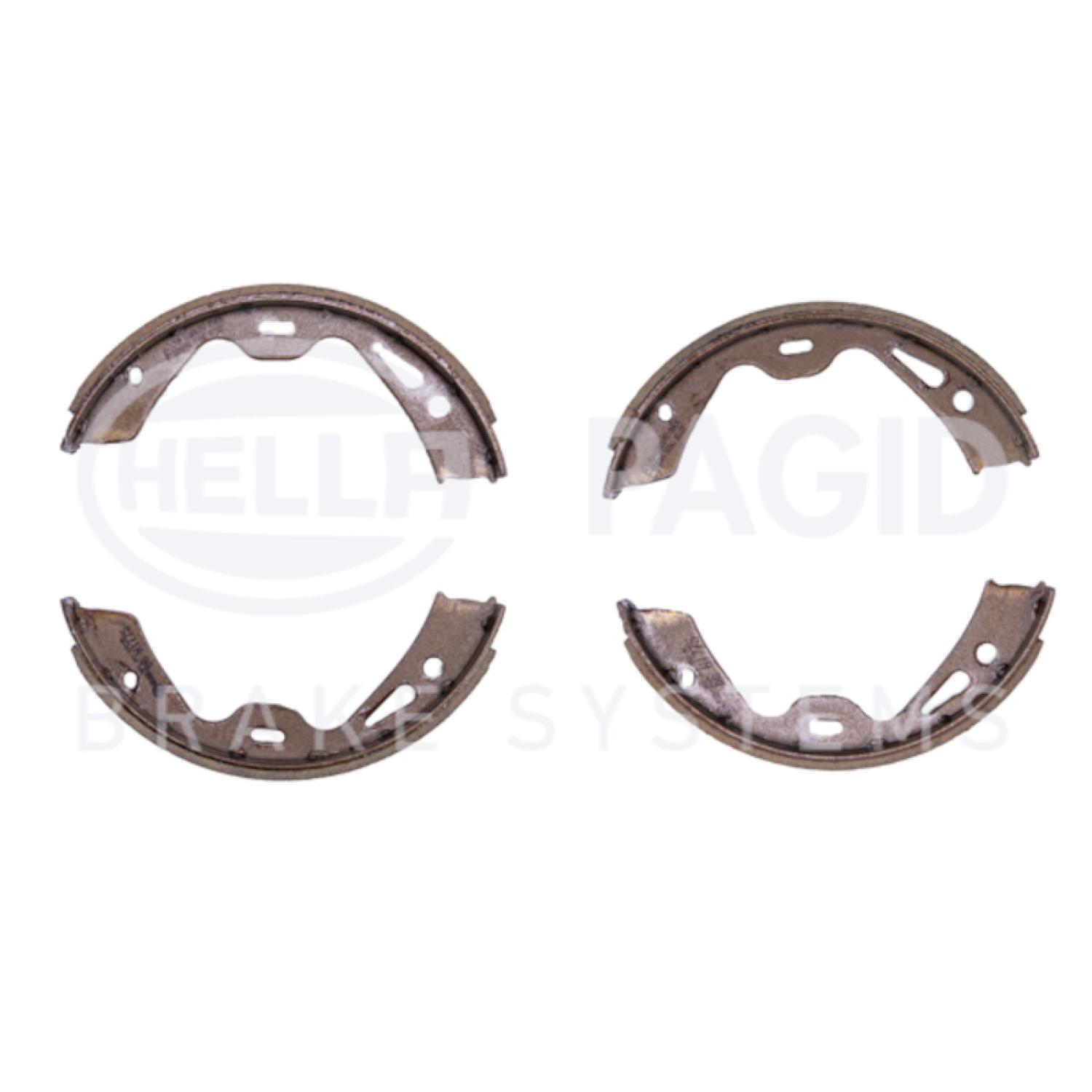 Hella Pagid 355050961 - Parking Brake Shoe Set Hella Pagid 355050961 Parking Brake Shoe Set product image 1 of 2