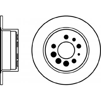 Hella Pagid 355100891 Disc Brake Rotor product image 1 of 1