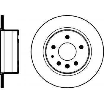 Hella Pagid 355100991 Disc Brake Rotor product image 1 of 1