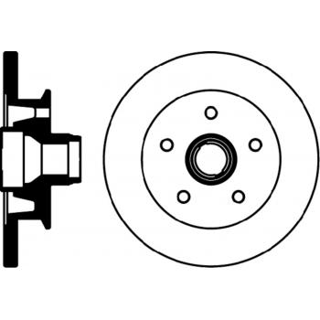 Hella Pagid 355102361 Disc Brake Rotor product image 1 of 1