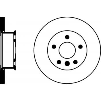 Hella Pagid 355102891 Disc Brake Rotor product image 1 of 1