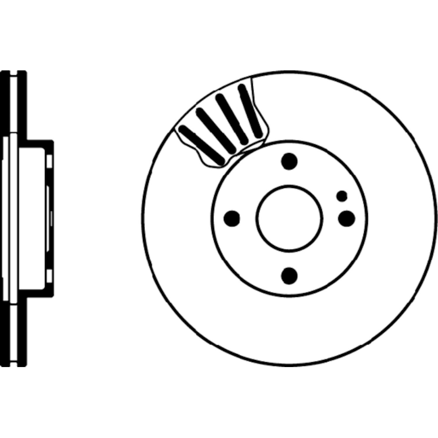 Hella Pagid 355103181 - Disc Brake Rotor Hella Pagid 355103181 Disc Brake Rotor product image 1 of 1
