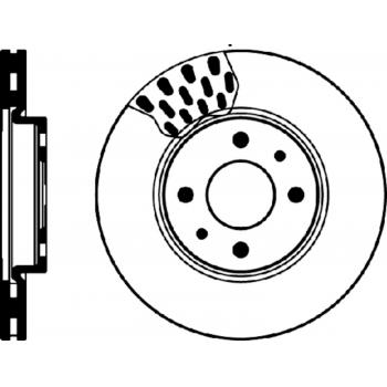 Hella Pagid 355103971 Disc Brake Rotor product image 1 of 1