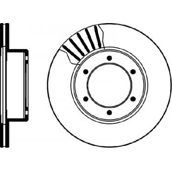 Hella Pagid 355104761 Disc Brake Rotor product image 1 of 1