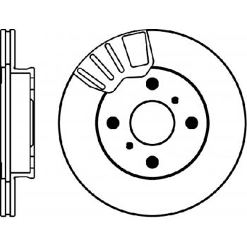 Hella Pagid 355104781 Disc Brake Rotor product image 1 of 1