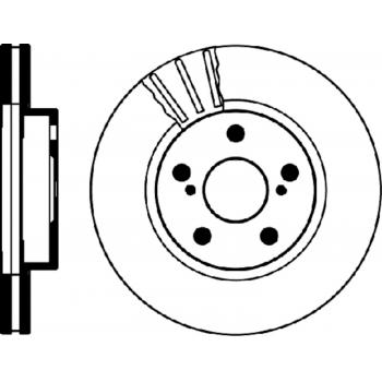 Hella Pagid 355104891 Disc Brake Rotor product image 1 of 1