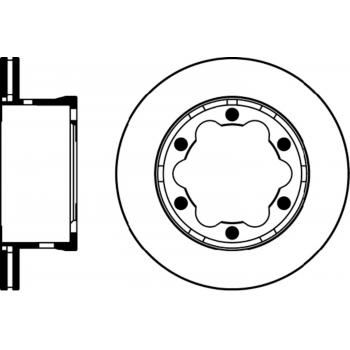 Hella Pagid 355105811 Disc Brake Rotor product image 1 of 1