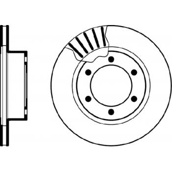 Hella Pagid 355106241 Disc Brake Rotor product image 1 of 1