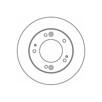 Hella Pagid 355107381 Disc Brake Rotor product image 1 of 1