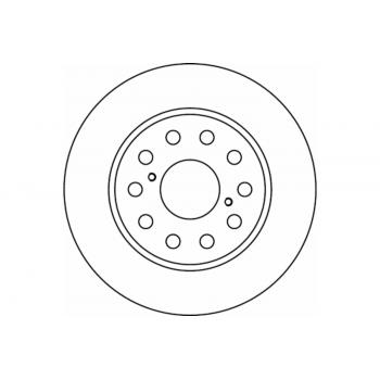 Hella Pagid 355108711 Disc Brake Rotor product image 1 of 1