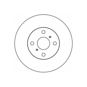 Hella Pagid 355108881 Disc Brake Rotor product image 1 of 1