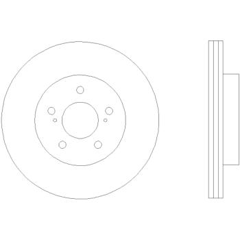 Hella Pagid 355111611 - Disc Brake Rotor Hella Pagid 355111611 Disc Brake Rotor product image 1 of 1