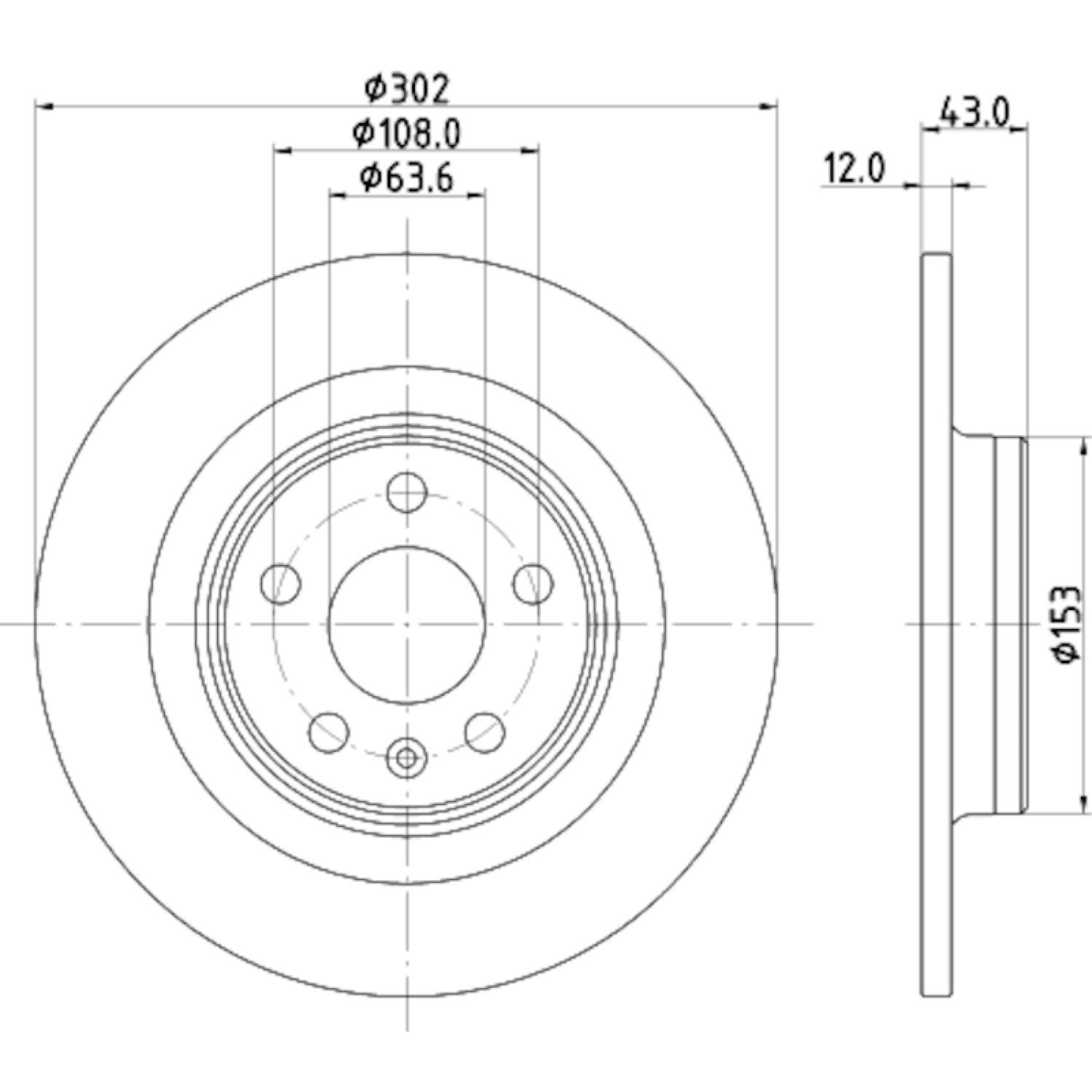 Hella Pagid 355126991 - Disc Brake Rotor Hella Pagid 355126991 Disc Brake Rotor product image 1 of 1