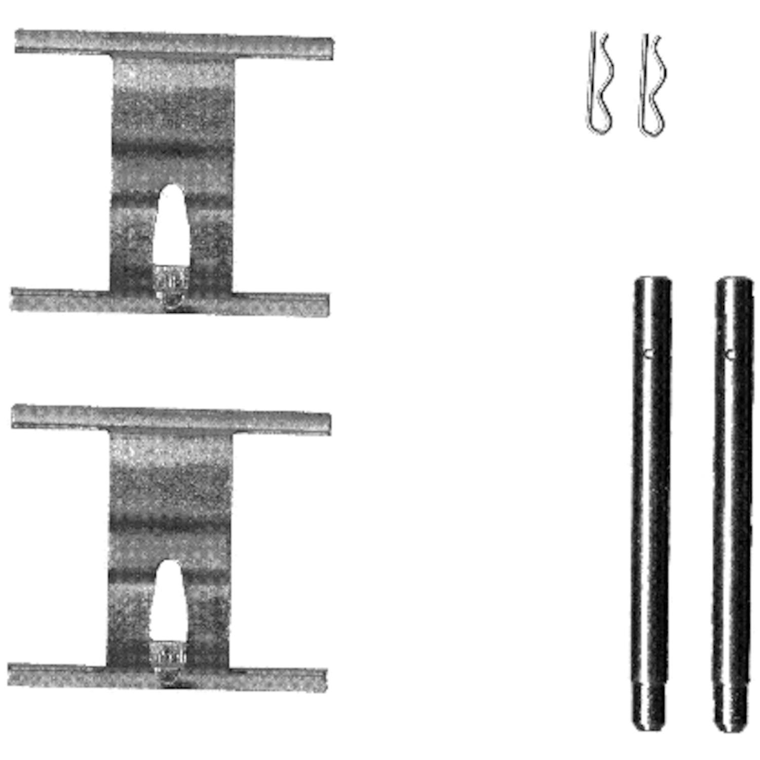 Hella Pagid 355203191 - Disc Brake Hardware Kit Hella Pagid 355203191 Disc Brake Hardware Kit product image 1 of 1