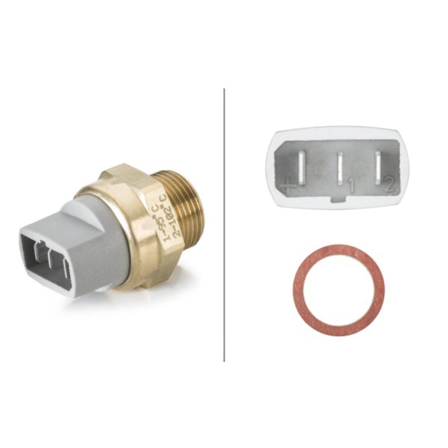 HELLA 007802021 - Engine Cooling Fan Switch HELLA 007802021 Engine Cooling Fan Switch product image 1 of 1
