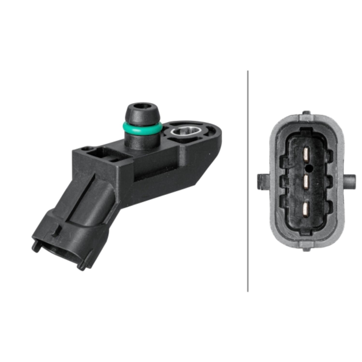 HELLA 009400111 - Turbocharger Boost Sensor HELLA 009400111 Turbocharger Boost Sensor product image 2 of 2