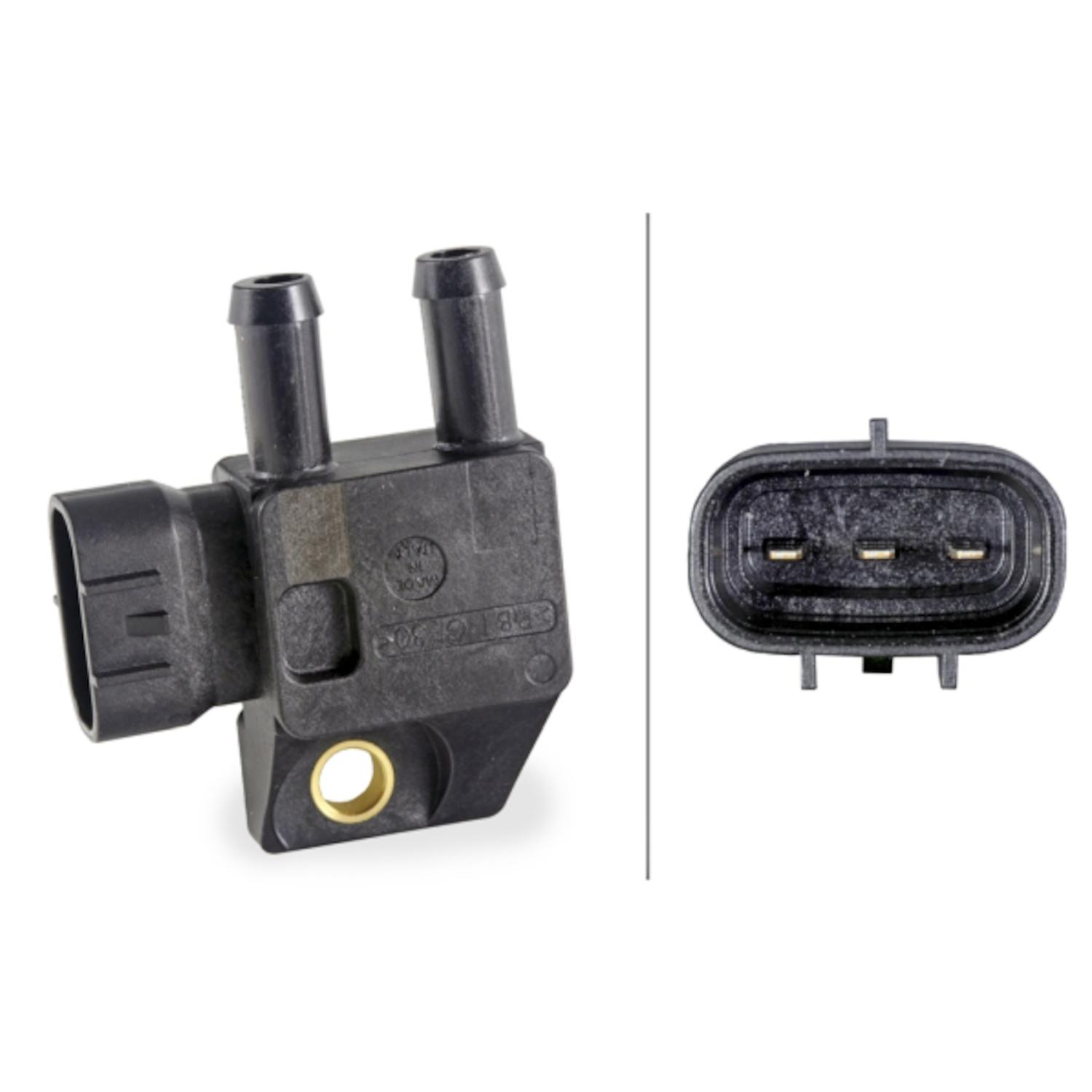 HELLA 009409291 Diesel Particulate Filter Pressure Sensor product image 1 of 1