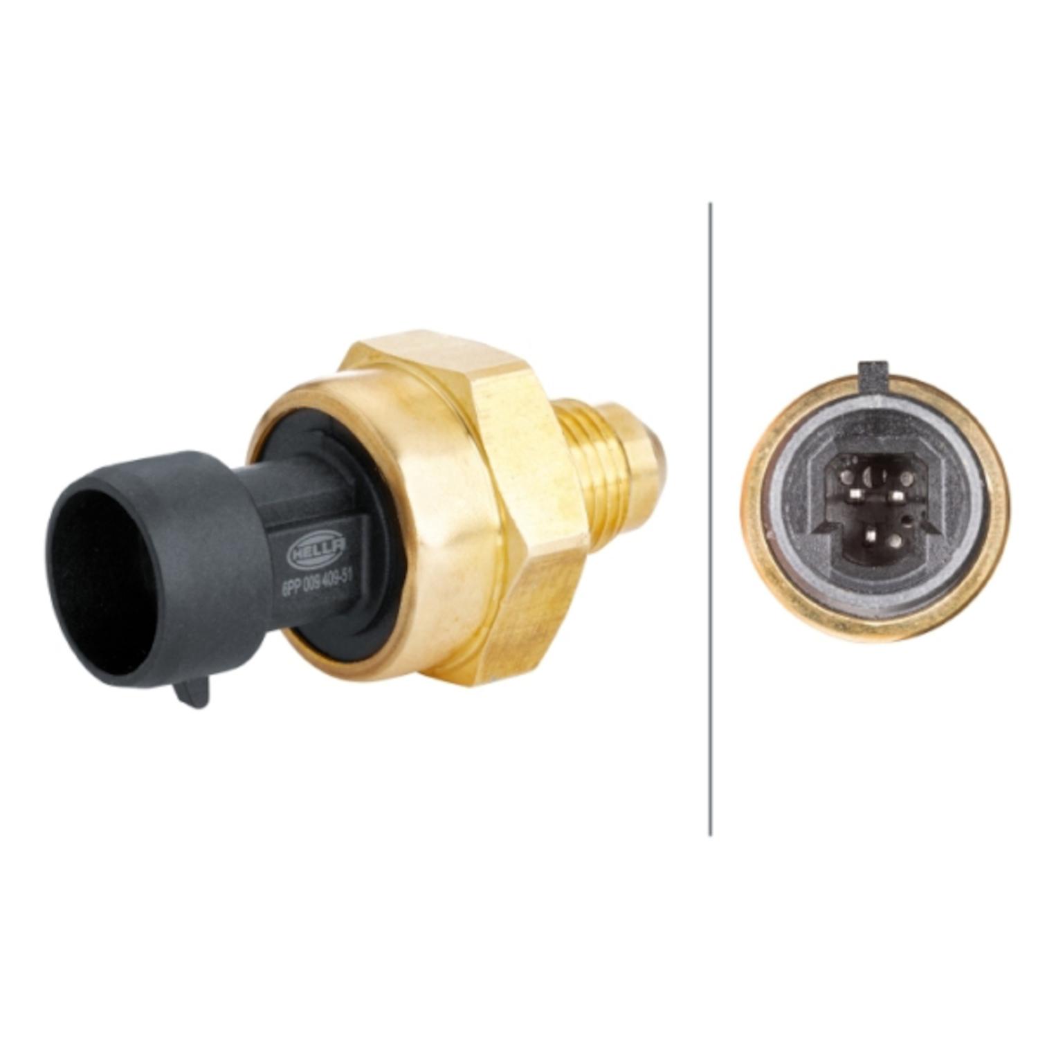 HELLA 009409511 - Diesel Particulate Filter Pressure Sensor HELLA 009409511 Diesel Particulate Filter Pressure Sensor product image 1 of 1