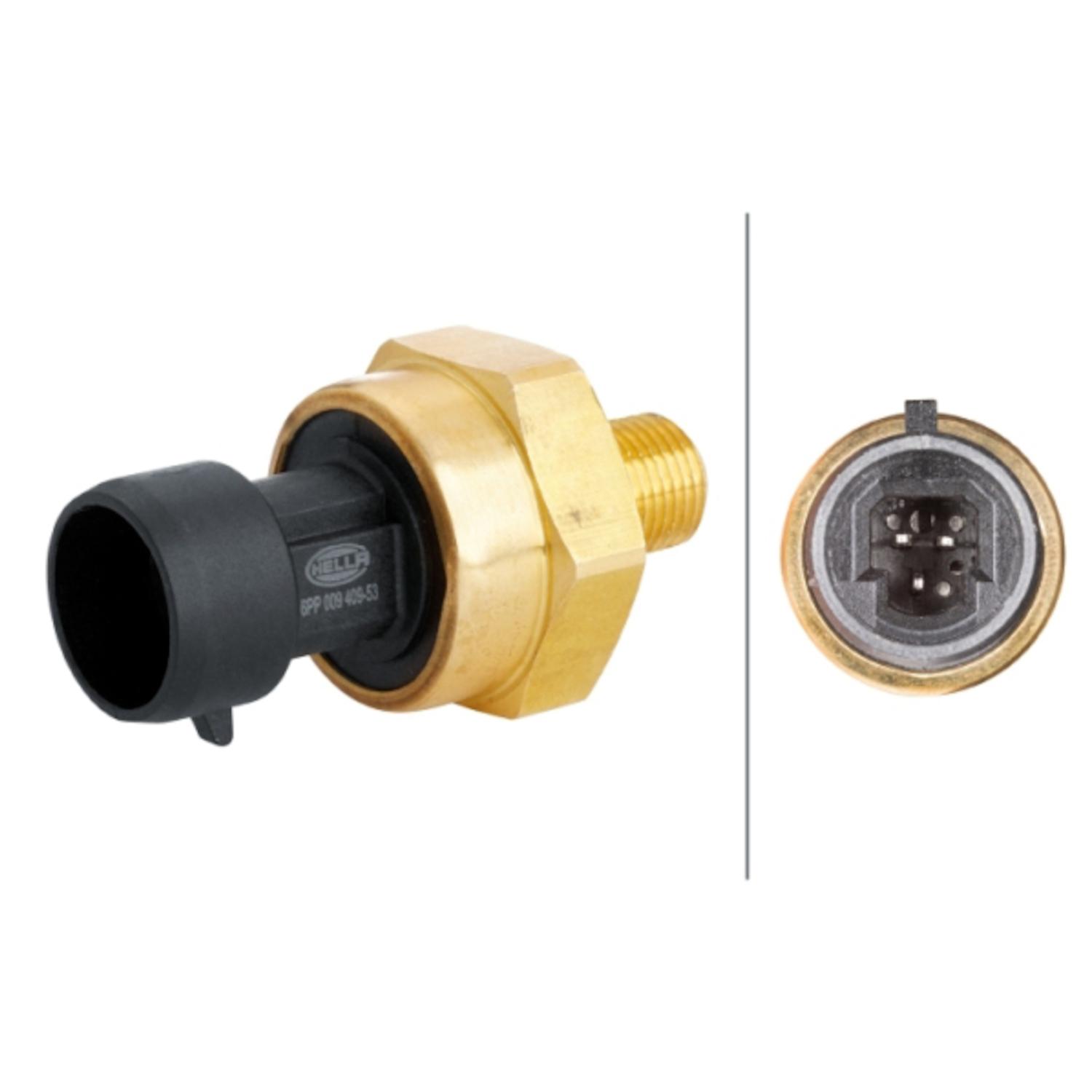 HELLA 009409531 - Diesel Particulate Filter Pressure Sensor HELLA 009409531 Diesel Particulate Filter Pressure Sensor product image 1 of 1