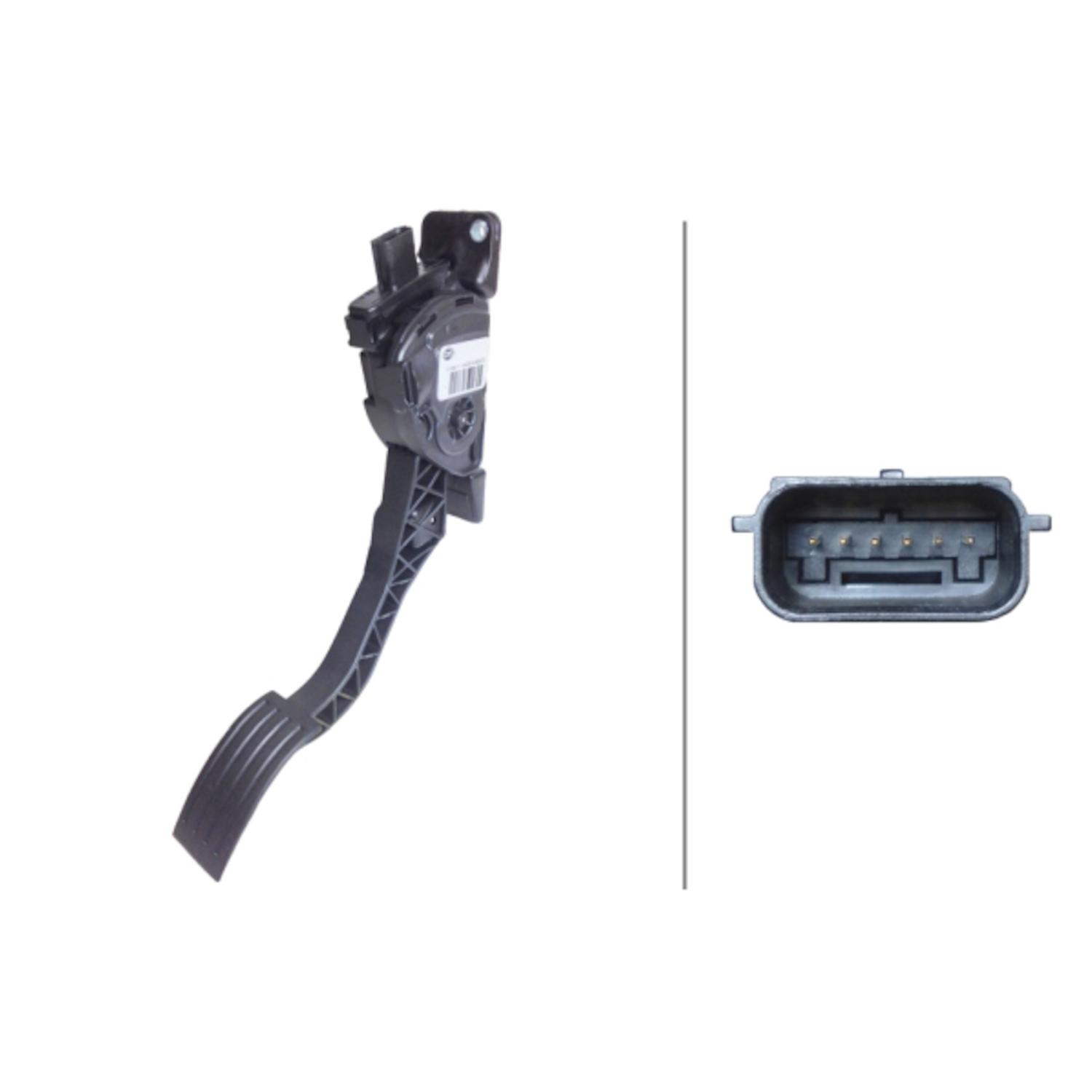 HELLA 010368111 Accelerator Pedal Sensor product image 2 of 3