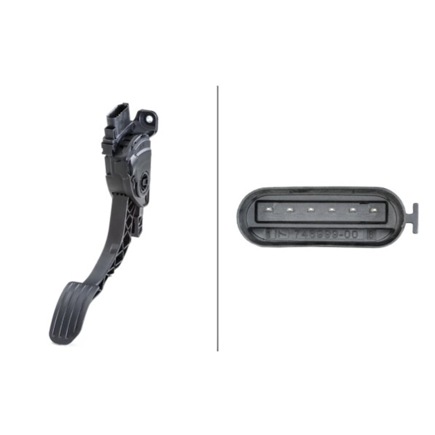 HELLA 010834801 - Accelerator Pedal Sensor HELLA 010834801 Accelerator Pedal Sensor product image 1 of 1
