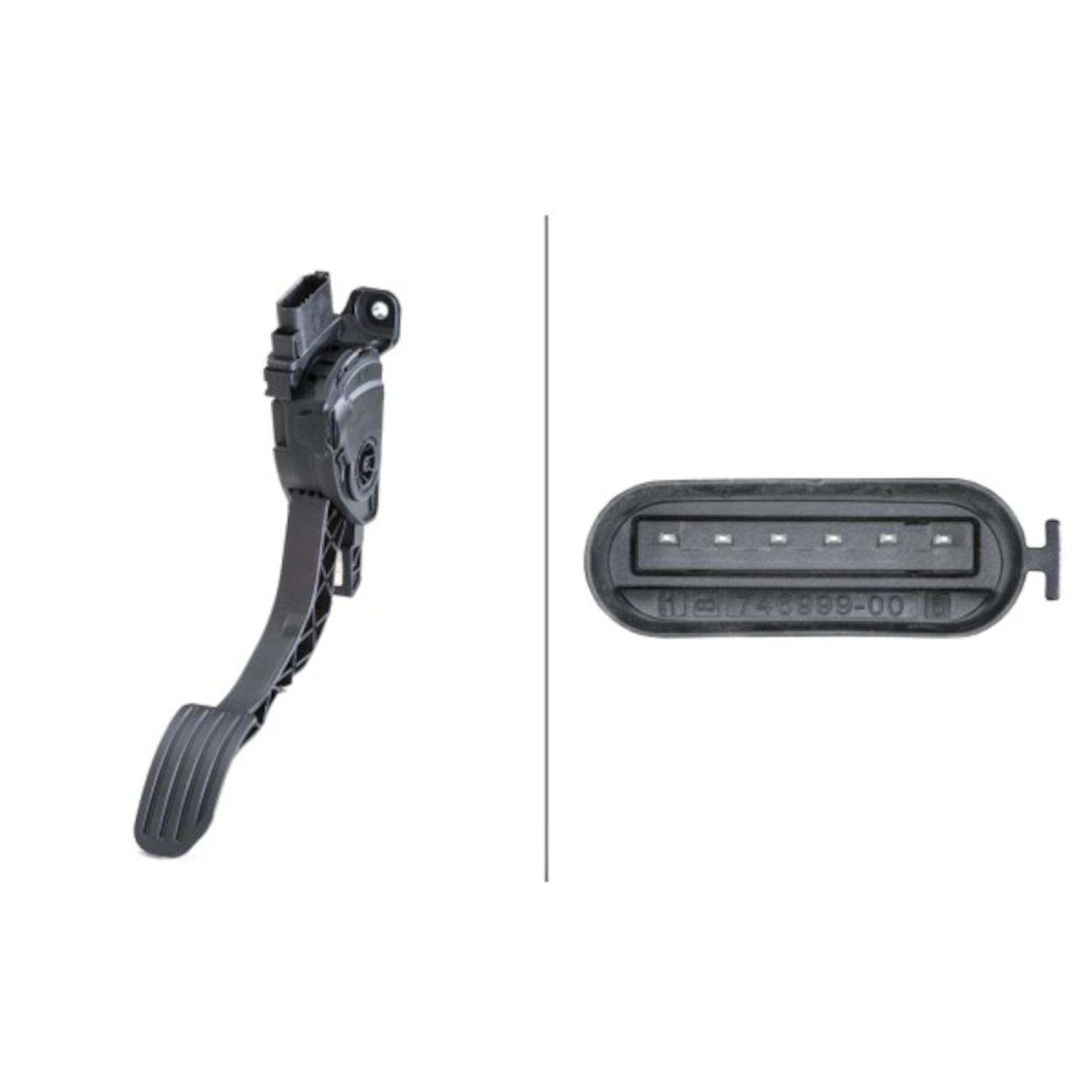 HELLA 010834811 - Accelerator Pedal Sensor HELLA 010834811 Accelerator Pedal Sensor product image 1 of 1
