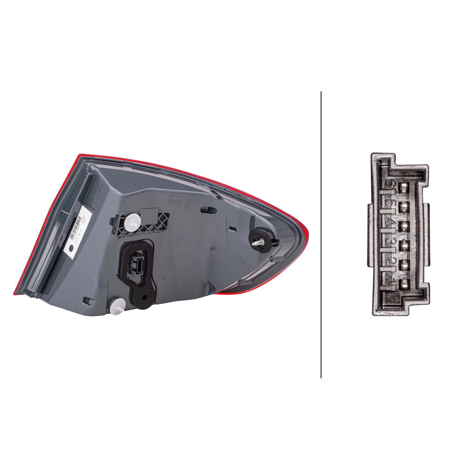 HELLA 011144331 - Tail Light Assembly HELLA 011144331 Tail Light Assembly product image 1 of 2