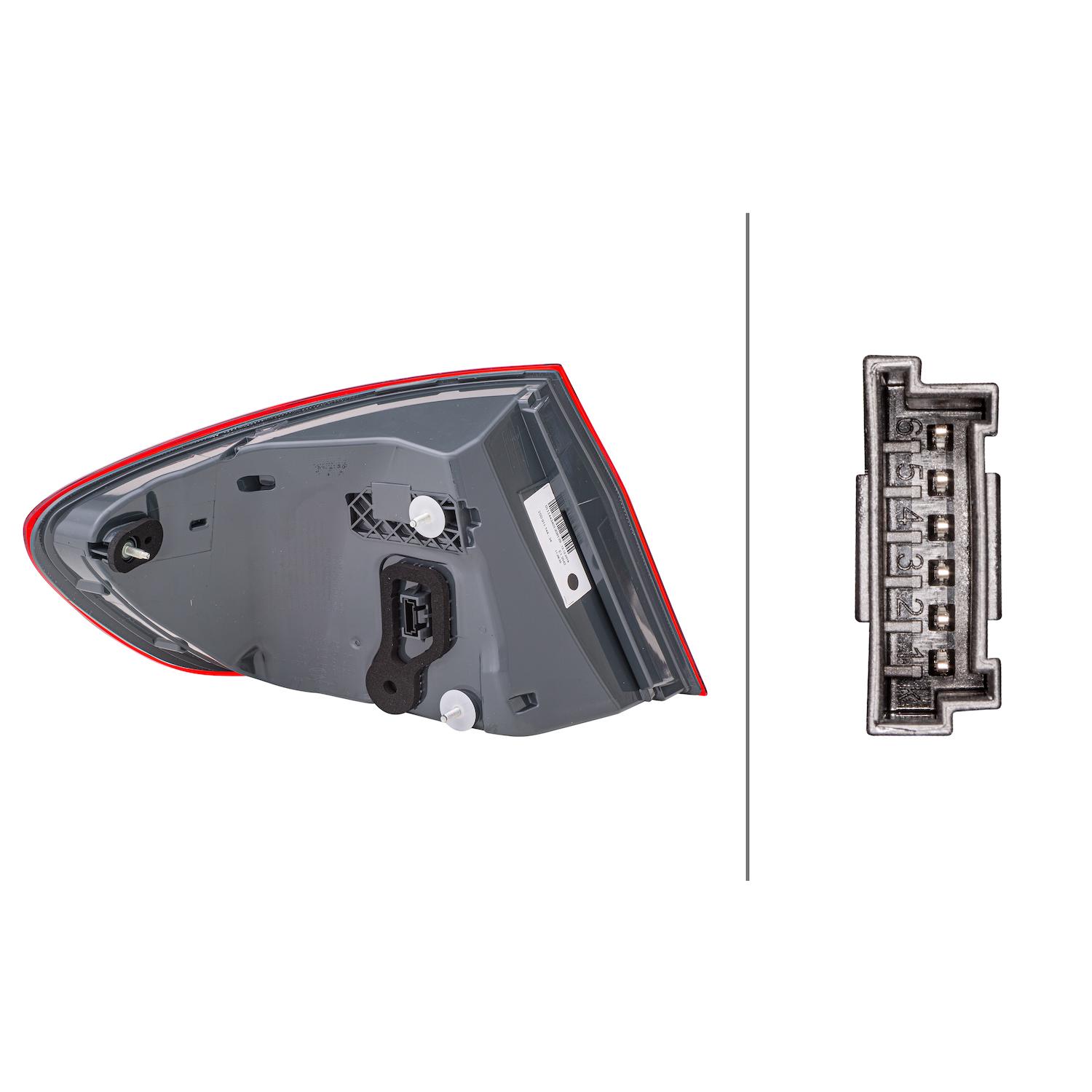HELLA 011144341 - Tail Light Assembly HELLA 011144341 Tail Light Assembly product image 1 of 2
