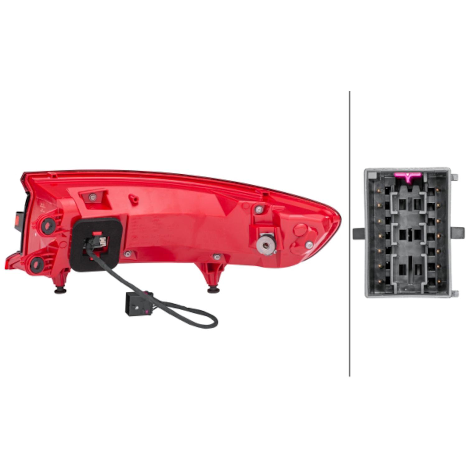 HELLA 011499131 - Tail Light Assembly HELLA 011499131 Tail Light Assembly product image 1 of 2