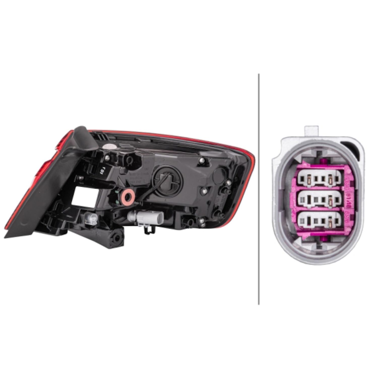 HELLA 012836091 - Tail Light Assembly HELLA 012836091 Tail Light Assembly product image 1 of 2