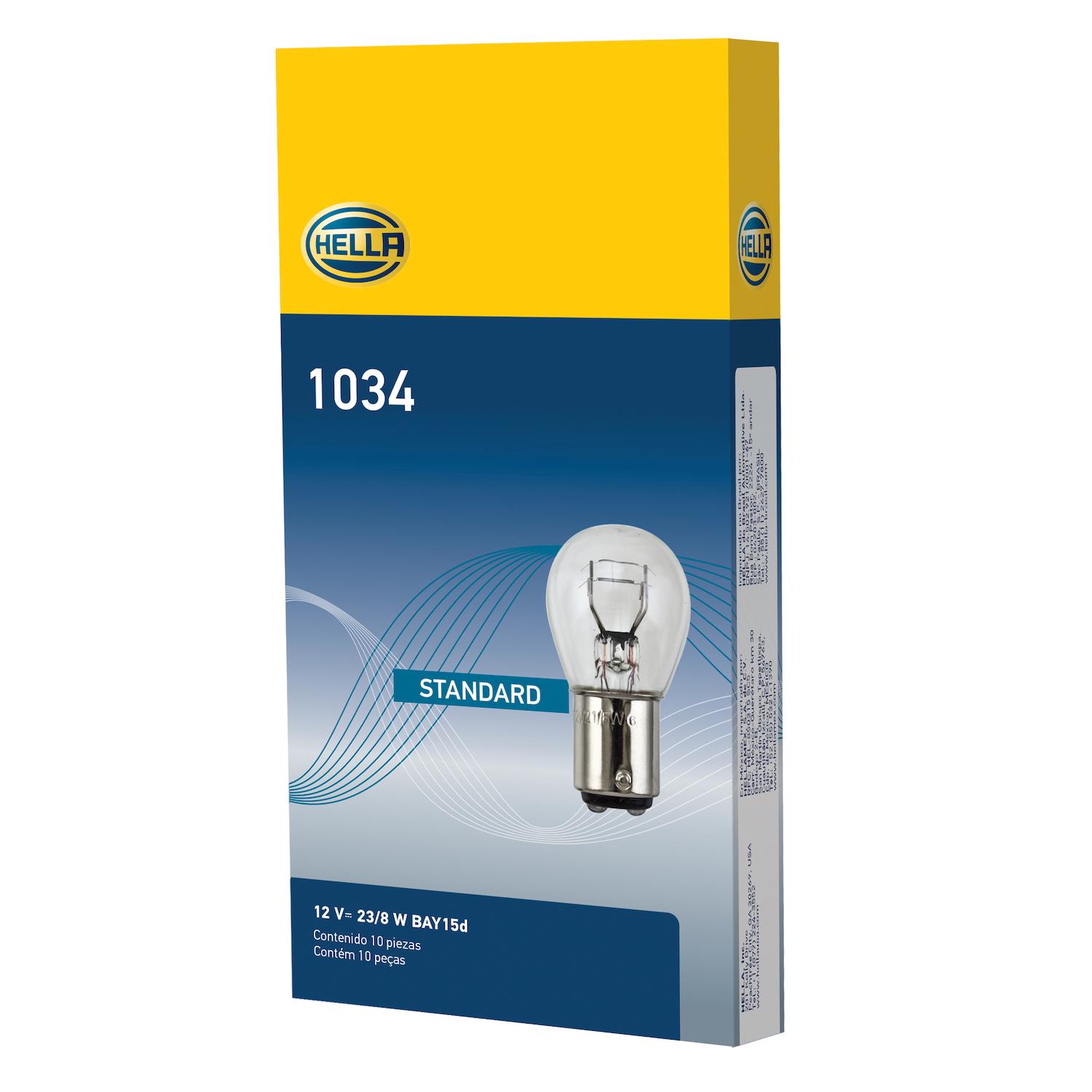 HELLA 1034 - Multi Purpose Light Bulb HELLA 1034 Back Up Light Bulb product image 2 of 2