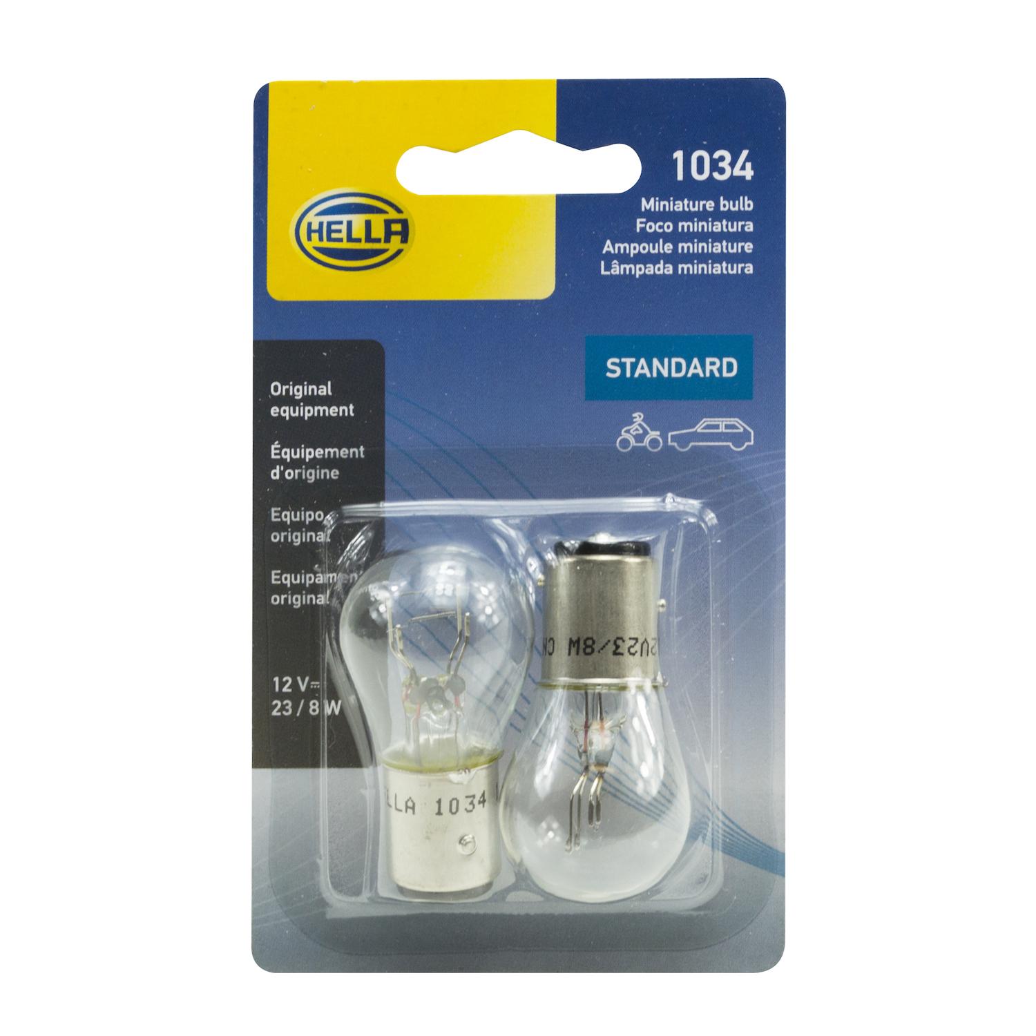 HELLA 1034TB Brake Light Bulb product image 2 of 2