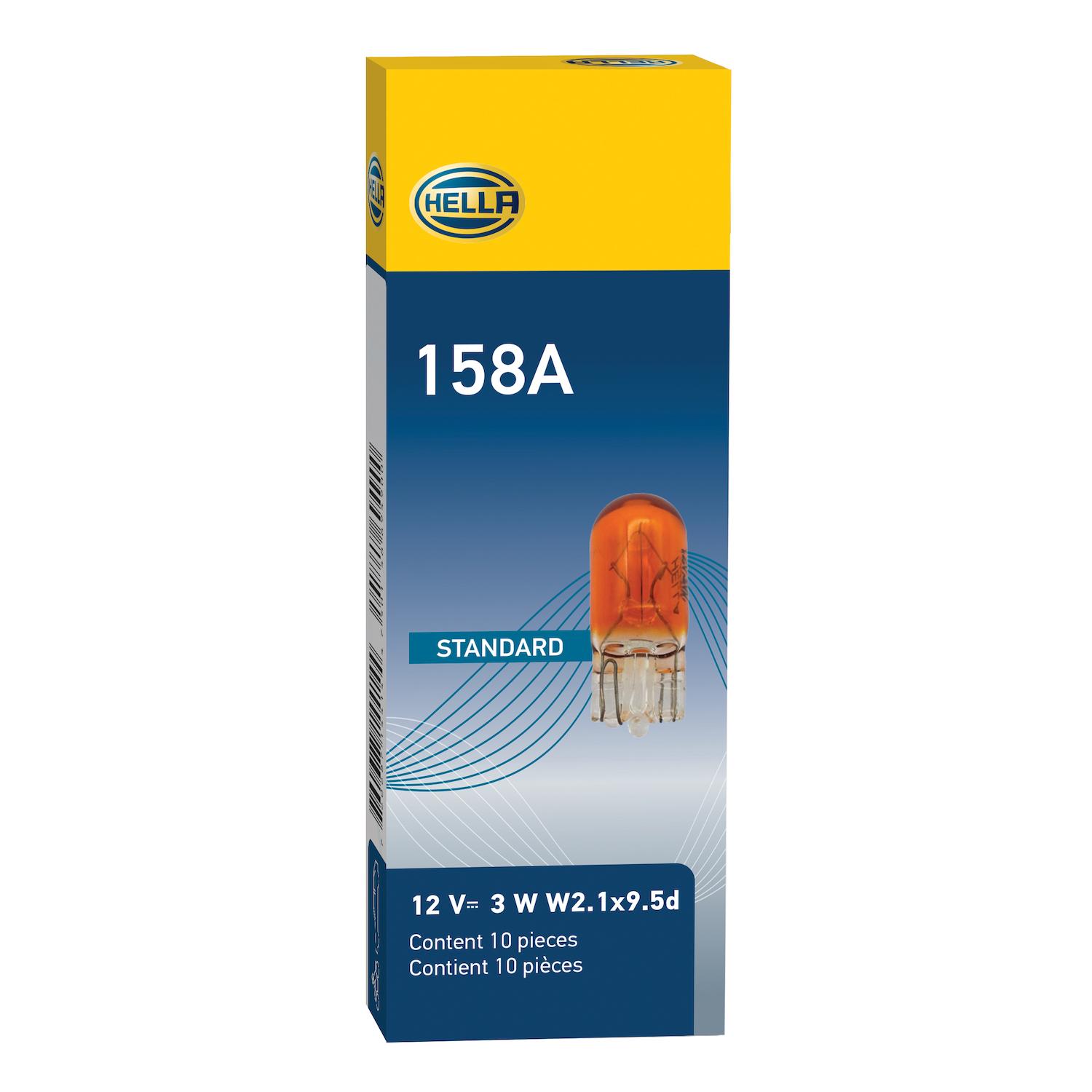 HELLA 158A - Multi Purpose Light Bulb HELLA 158A Courtesy Light Bulb product image 2 of 2