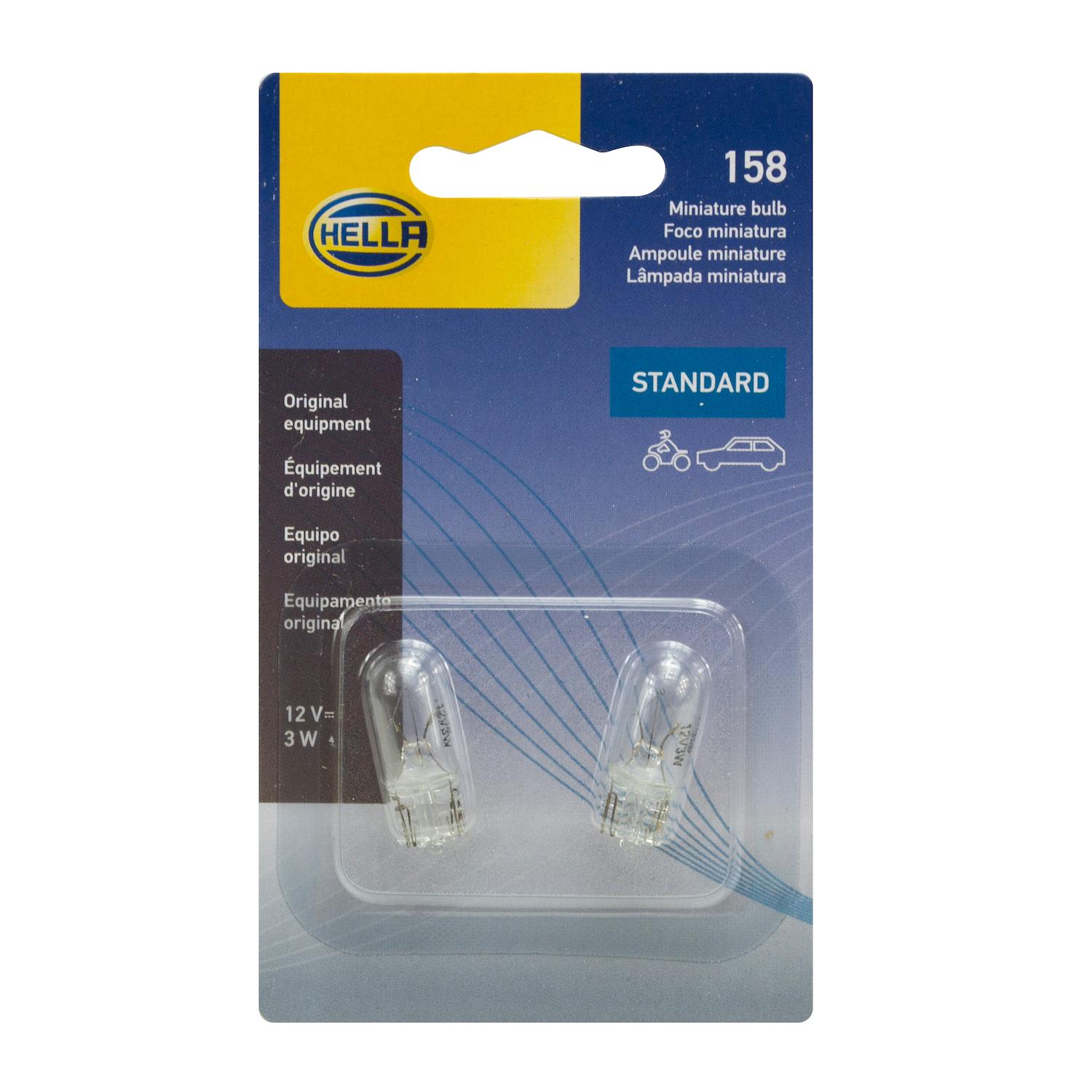 HELLA 158TB - Multi Purpose Light Bulb HELLA 158TB Ash Tray Light Bulb product image 2 of 2