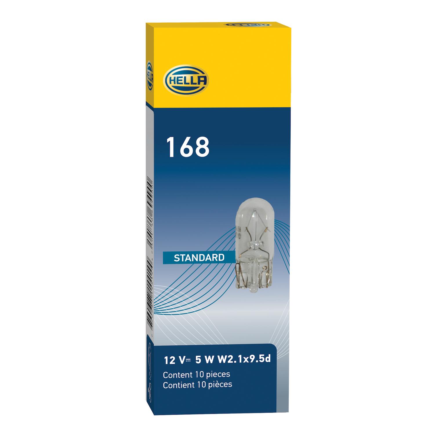 HELLA 168 - Multi Purpose Light Bulb HELLA 168 Ash Tray Light Bulb product image 2 of 2