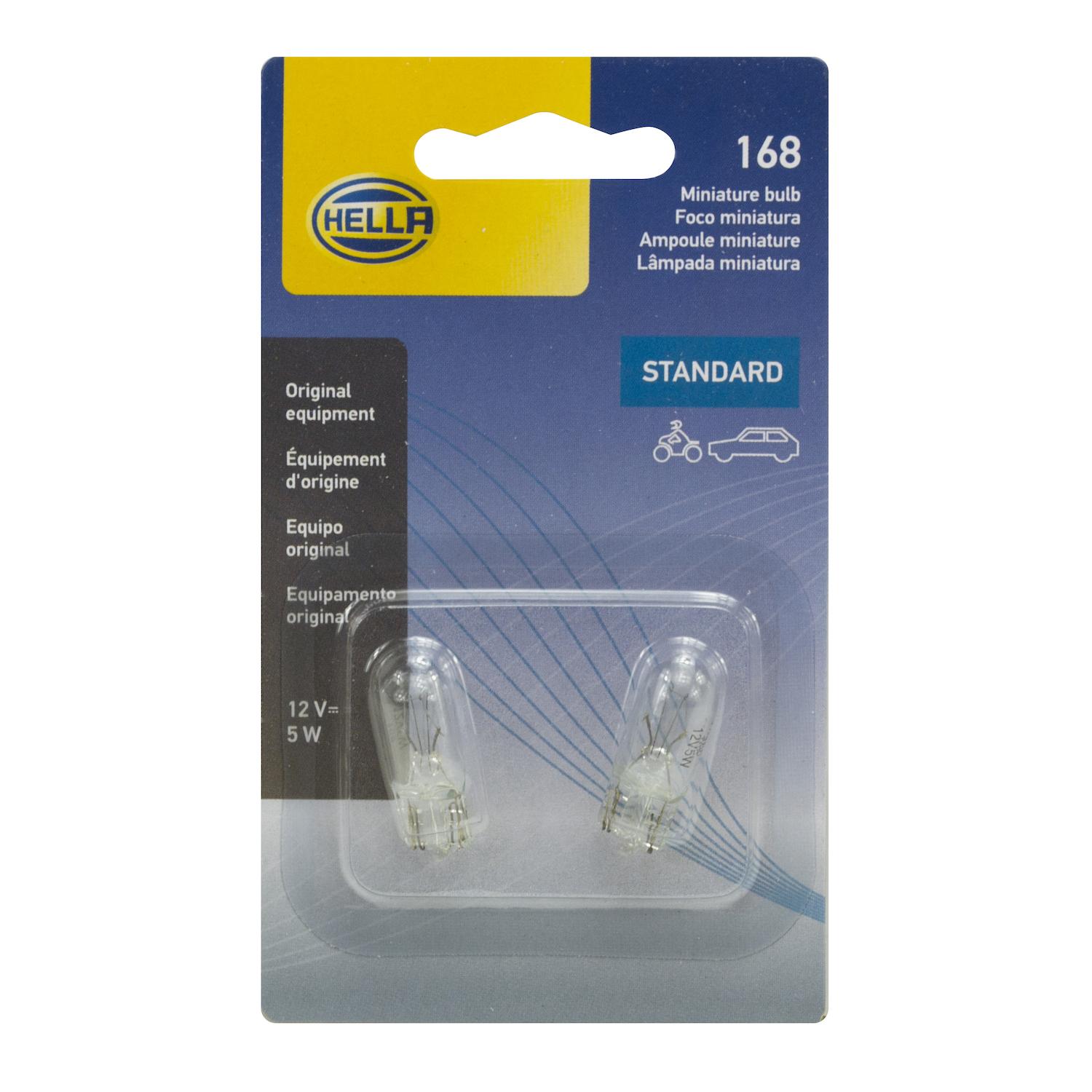 HELLA 168TB - Multi Purpose Light Bulb HELLA 168TB Ash Tray Light Bulb product image 2 of 2