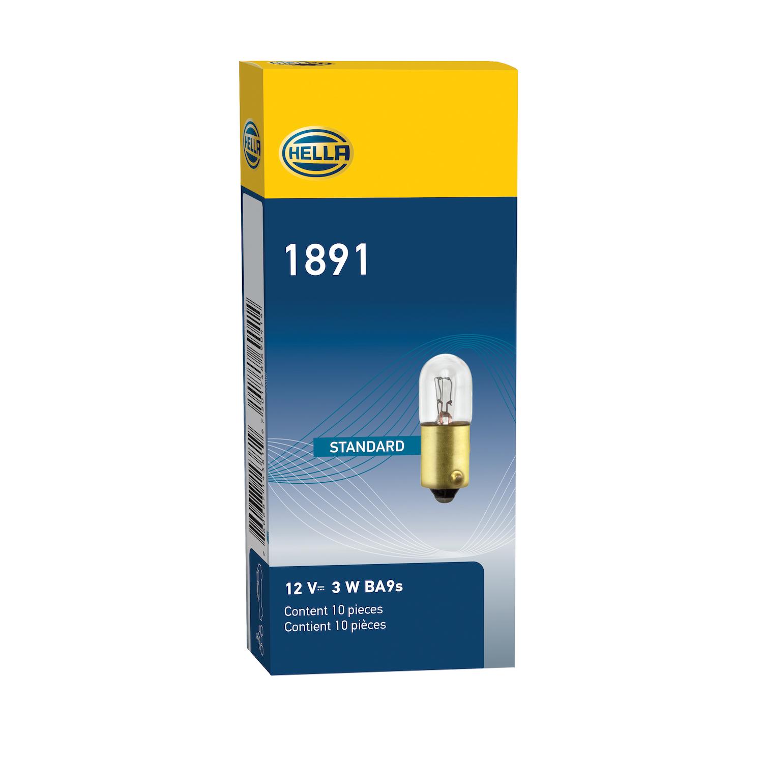 HELLA 1891 - Multi Purpose Light Bulb HELLA 1891 Ash Tray Light Bulb product image 2 of 2
