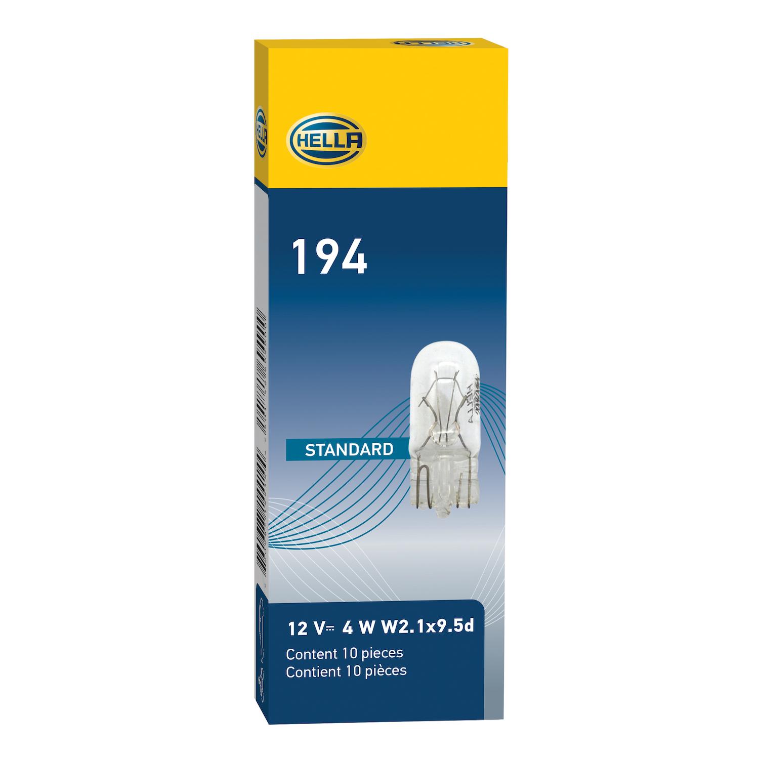 HELLA 194 - Multi Purpose Light Bulb HELLA 194 Ash Tray Light Bulb product image 2 of 2
