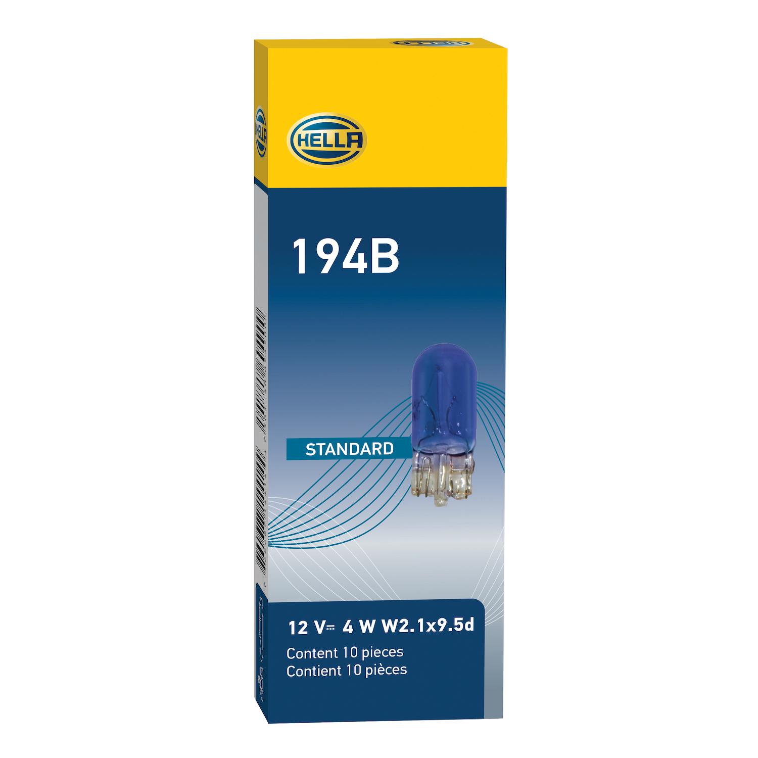 HELLA 194B Instrument Panel Light Bulb product image 2 of 2