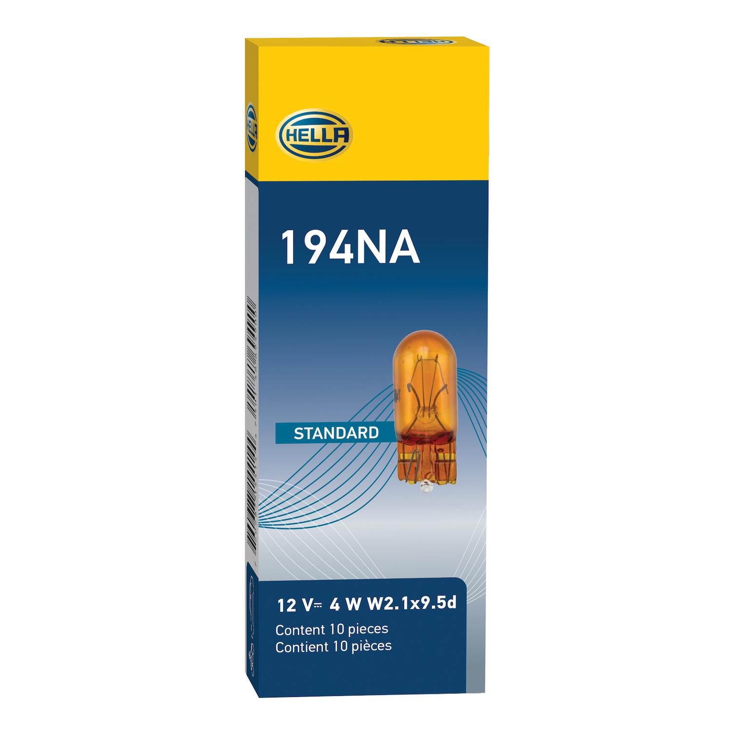 HELLA 194NA Auto Trans Indicator Light Bulb product image 3 of 3