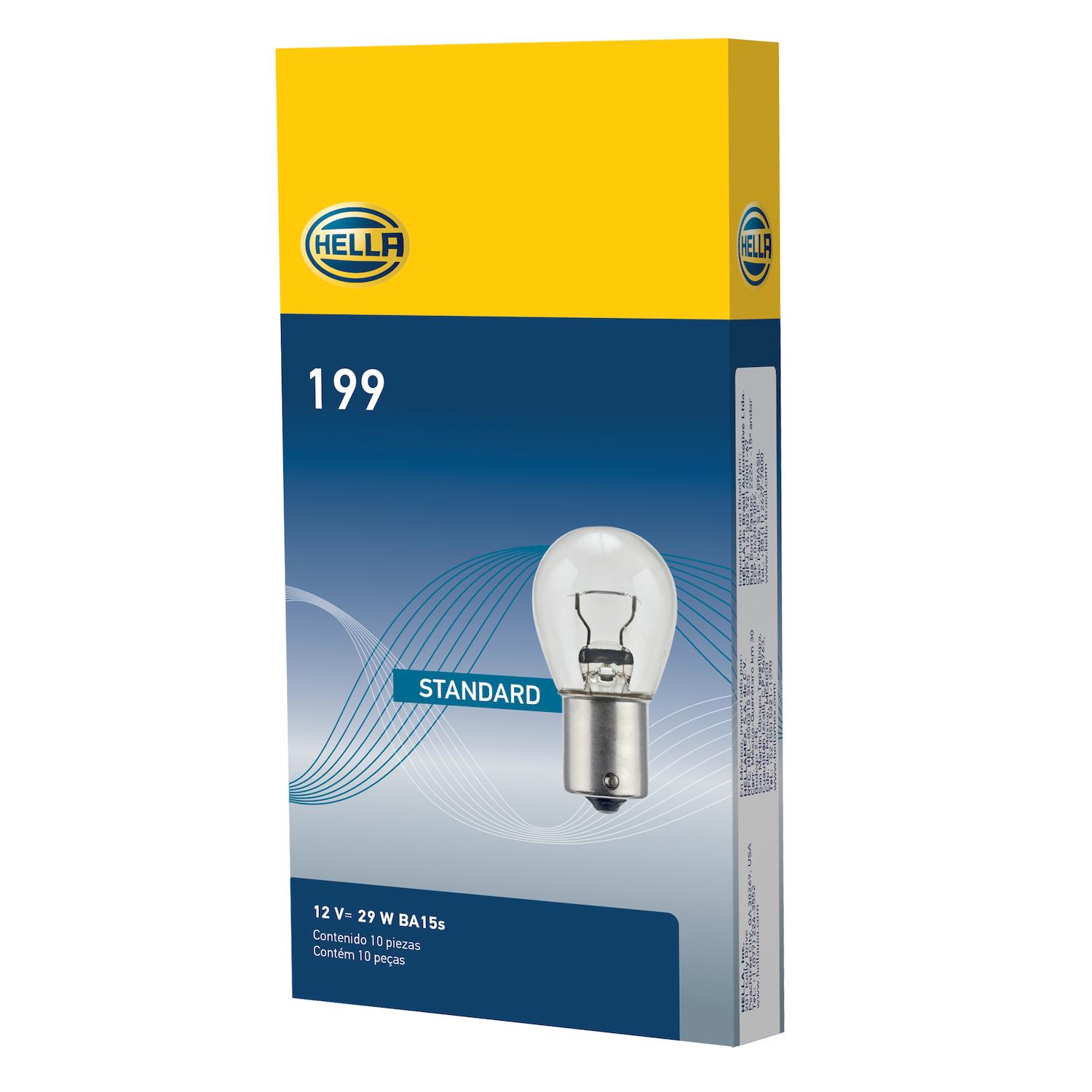 HELLA 199 - Multi Purpose Light Bulb HELLA 199 Back Up Light Bulb product image 2 of 2