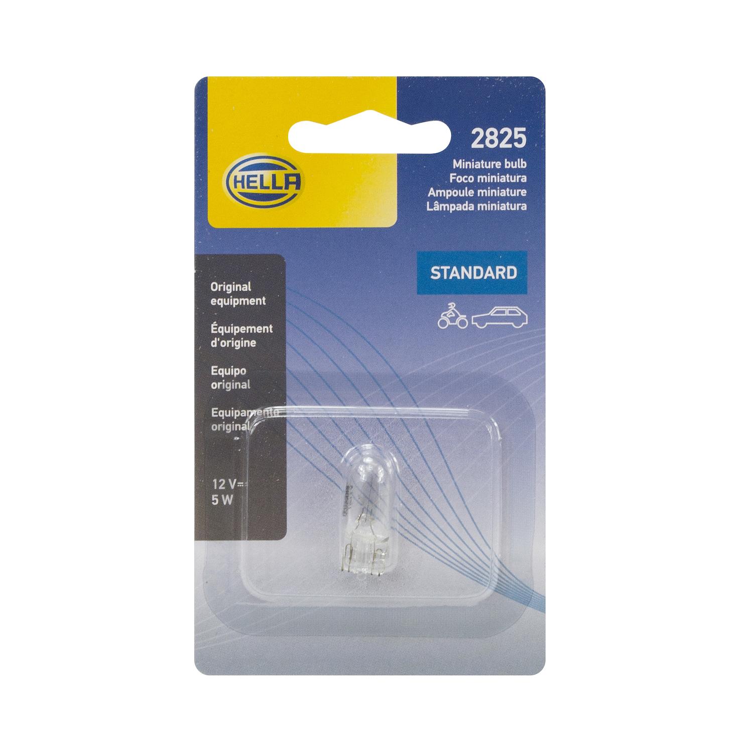HELLA 2825SB - Multi Purpose Light Bulb HELLA 2825SB Back Up Light Bulb product image 2 of 2