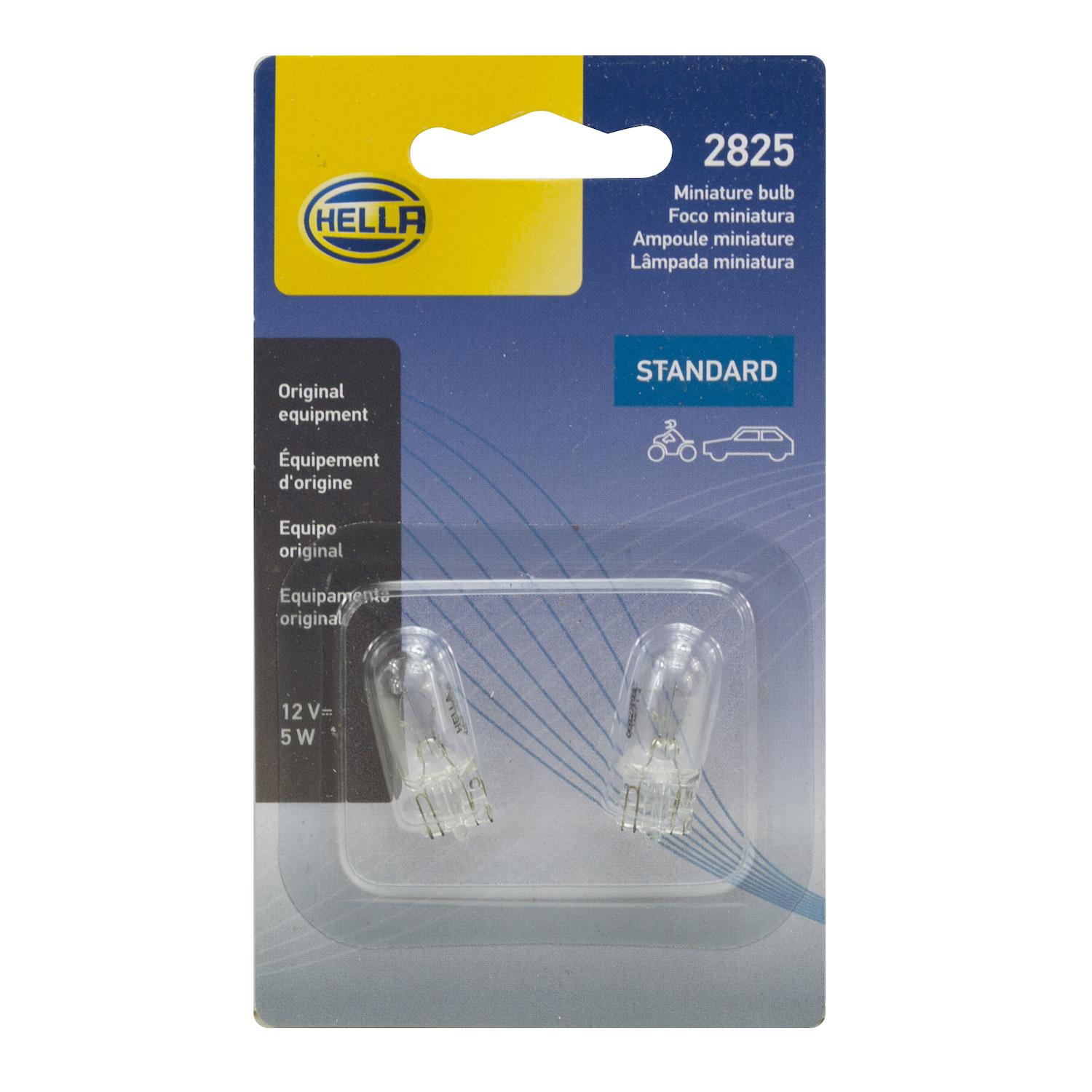 HELLA 2825TB - Multi Purpose Light Bulb HELLA 2825TB Back Up Light Bulb product image 2 of 2