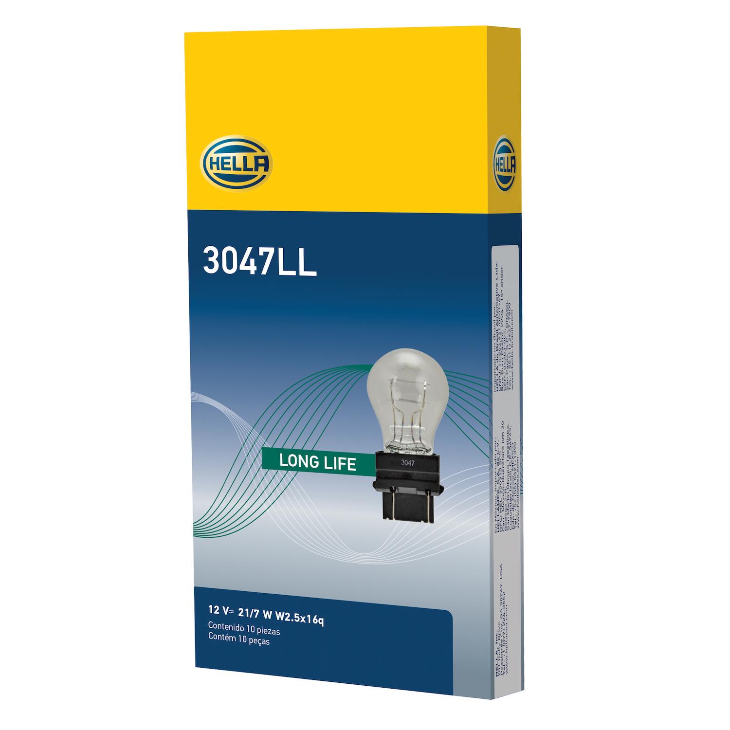 HELLA 3047LL - Multi Purpose Light Bulb HELLA 3047LL Back Up Light Bulb product image 2 of 2