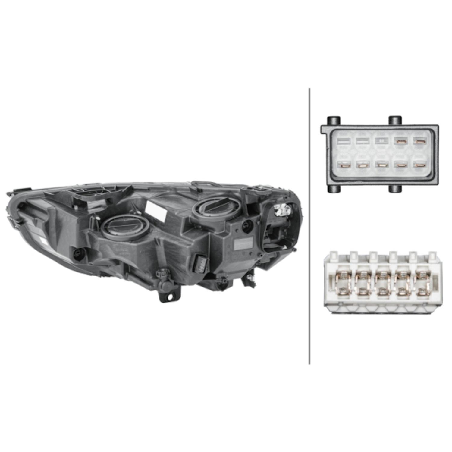 HELLA 354869101 Headlight product image 1 of 2